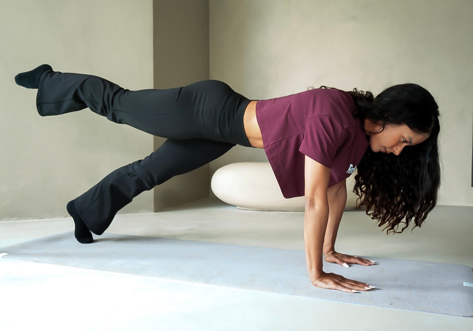 Séance de Pilates Reformer au studio Reform.
